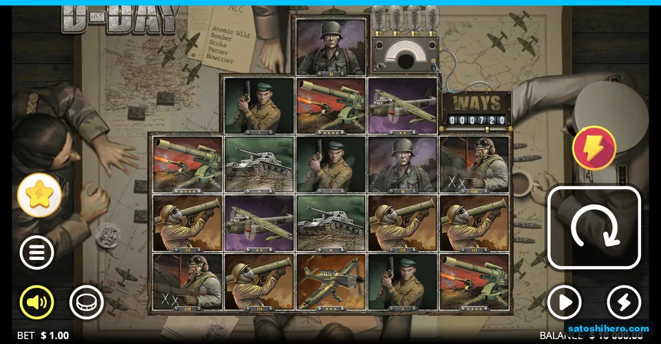 Map table reels with generals and radio set