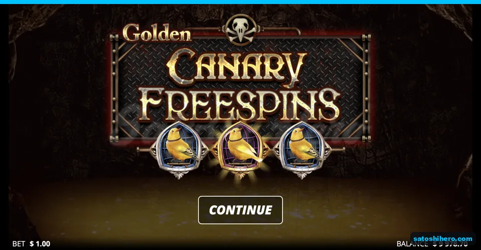 Three canary scatters start golden free spins