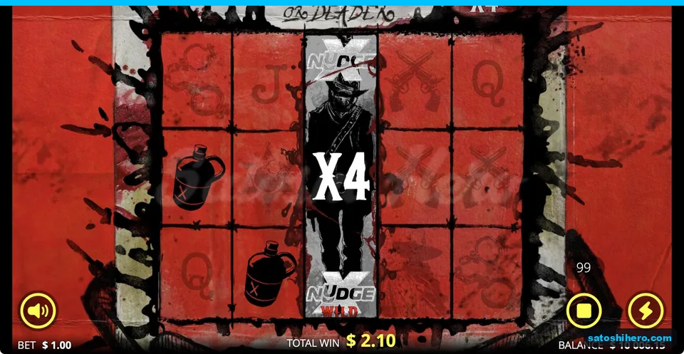 Hooded outlaw held at x4 respin