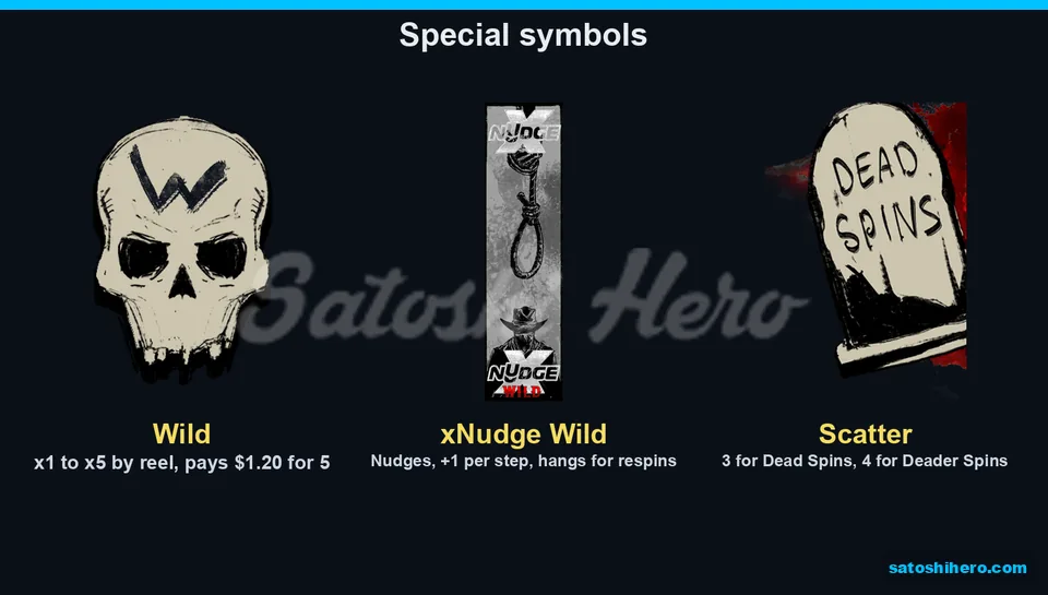 Skull Wild noose Wild and tombstone Scatter