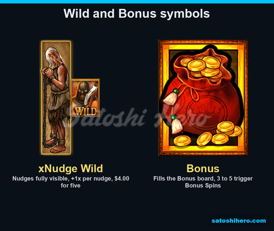 Chained prisoner Wild and red Bonus bag