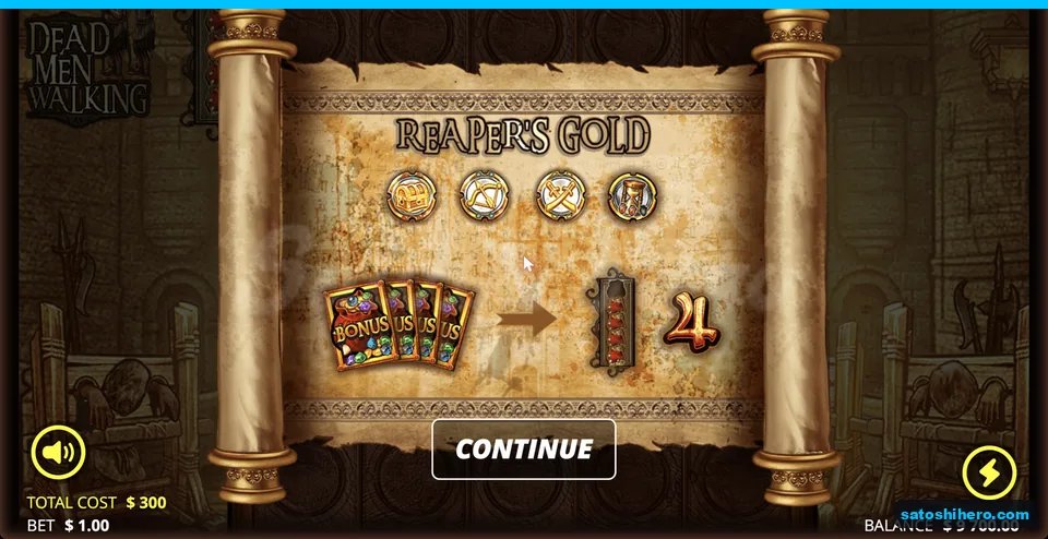 Opening scroll shows Gold Bonus conversion