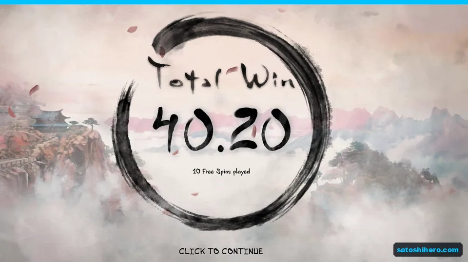 Total Win card showing 40.20