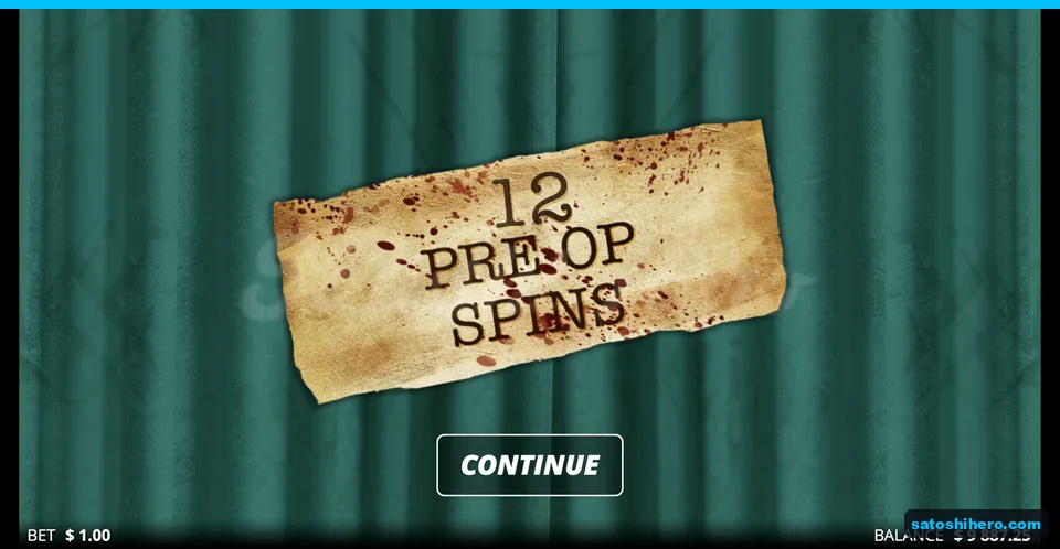 Three Scatters award 12 Pre-op Spins