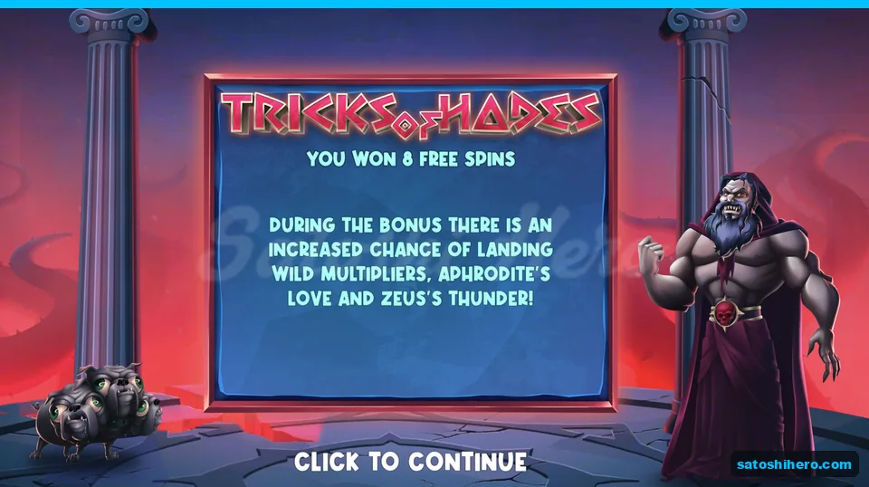 Intro card awards 8 free spins
