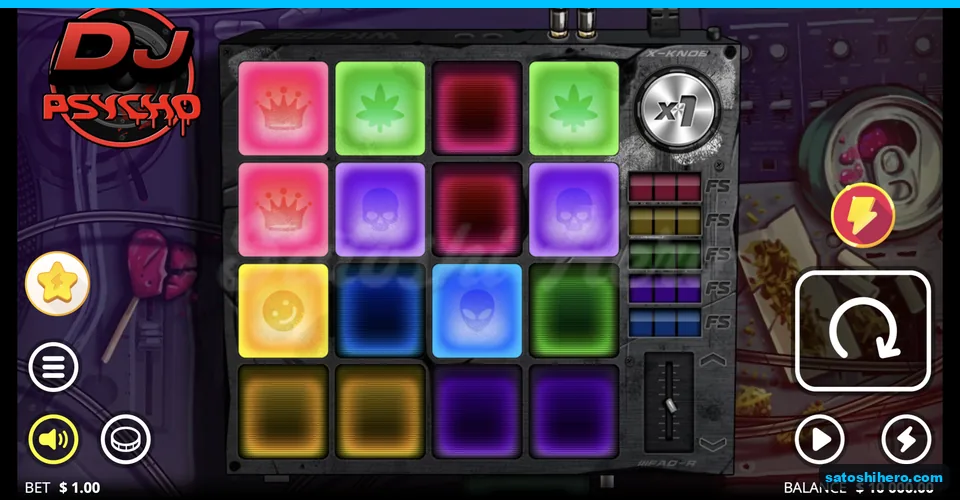 Pad controller rests on a DJ desk