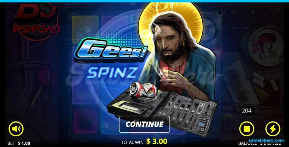 Haloed DJ announces Gees Spinz trigger