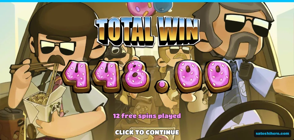 Total win card shows four forty-eight