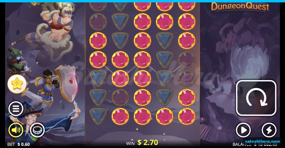 Pink gems fill reels with a $2.70 win
