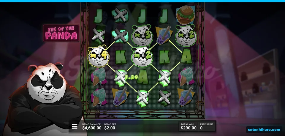 Sticky Pandas sit on winning lines