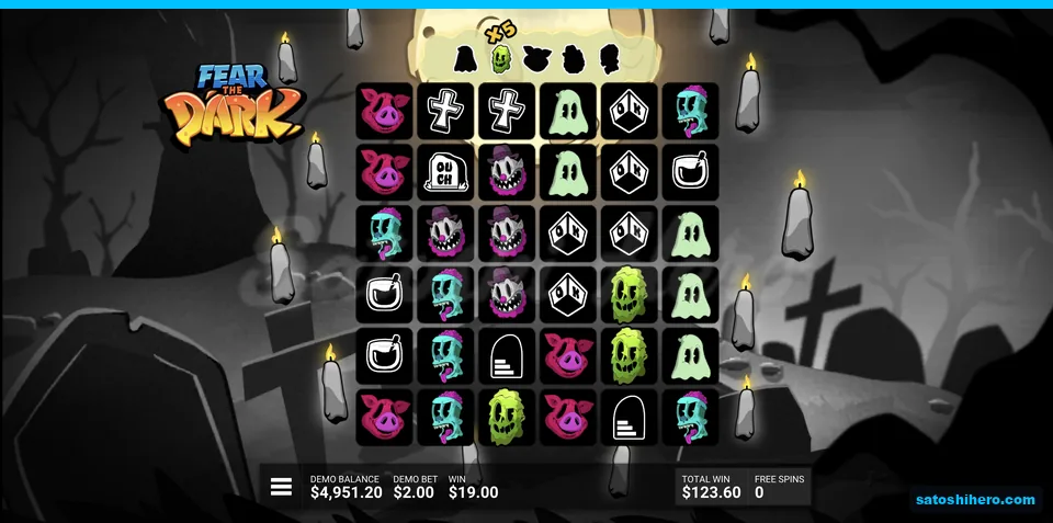 Slime skull carries 5x multiplier