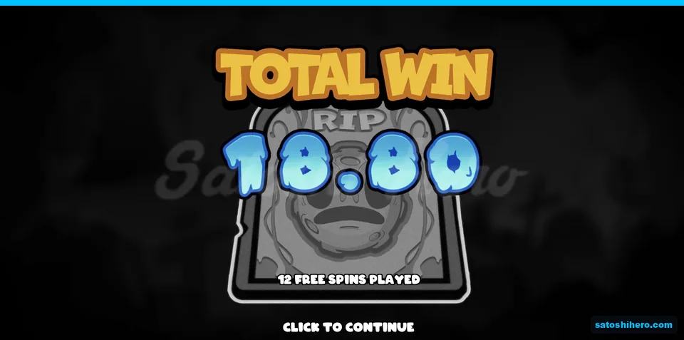 Total win screen shows 18.80