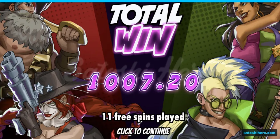 Total Win screen shows 1007.20