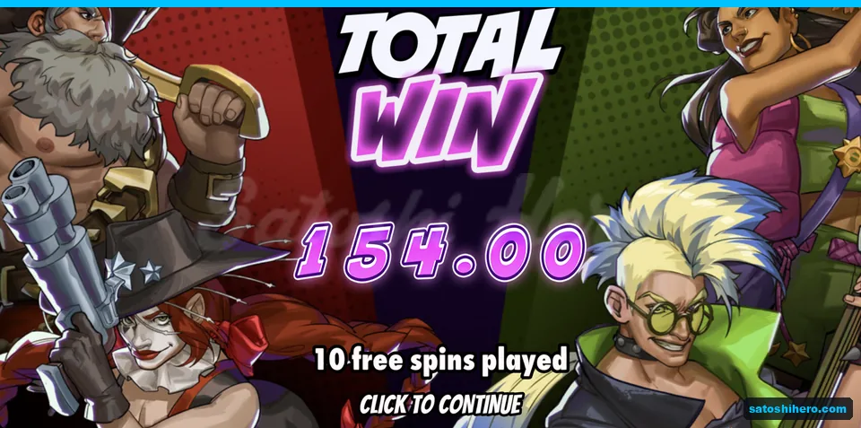 Total Win screen shows 154.00