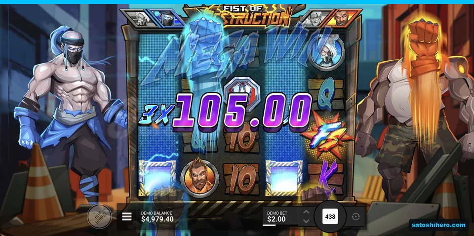 Mega win count-up reaches one hundred five dollars