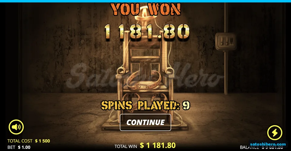 Final chair screen shows 1,181.80