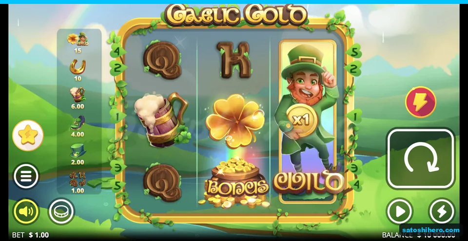 Leprechaun Wild sits on settled grid