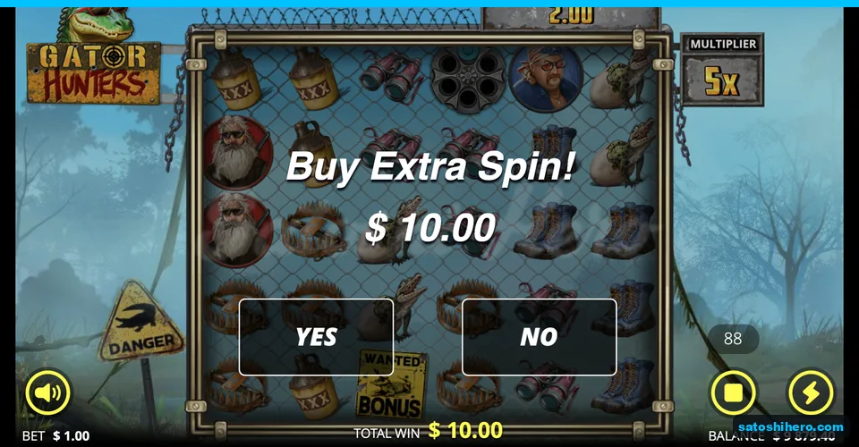 Extra Spin offer priced at $10.00