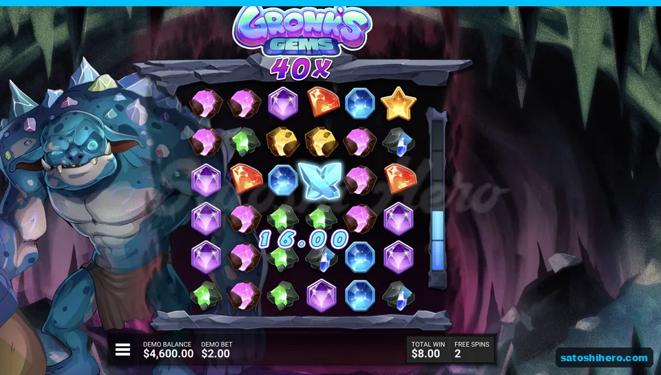 Multiplier reads 40x beside X-Gem