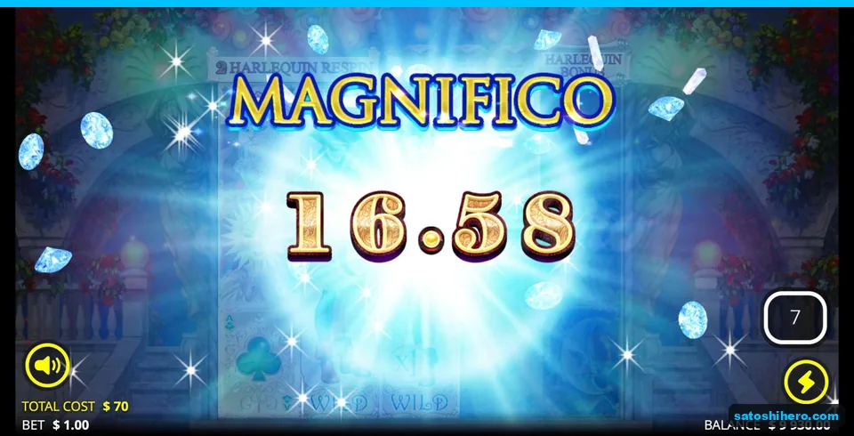 Magnifico banner counting 16.58