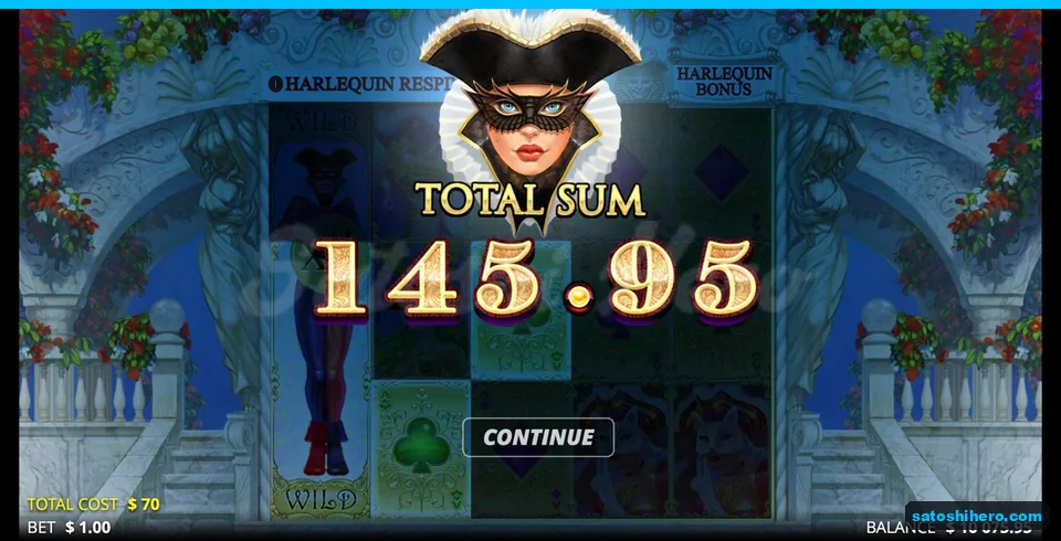 Total Sum screen showing 145.95