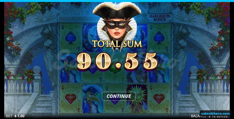 Total Sum screen showing 90.55