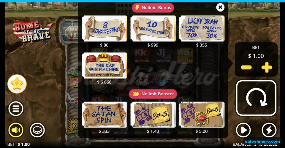Bonus buy menu shows $80 and $999 options