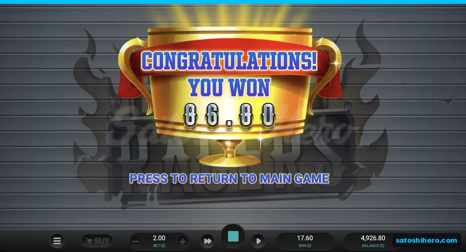 Trophy card shows $86.80 collect