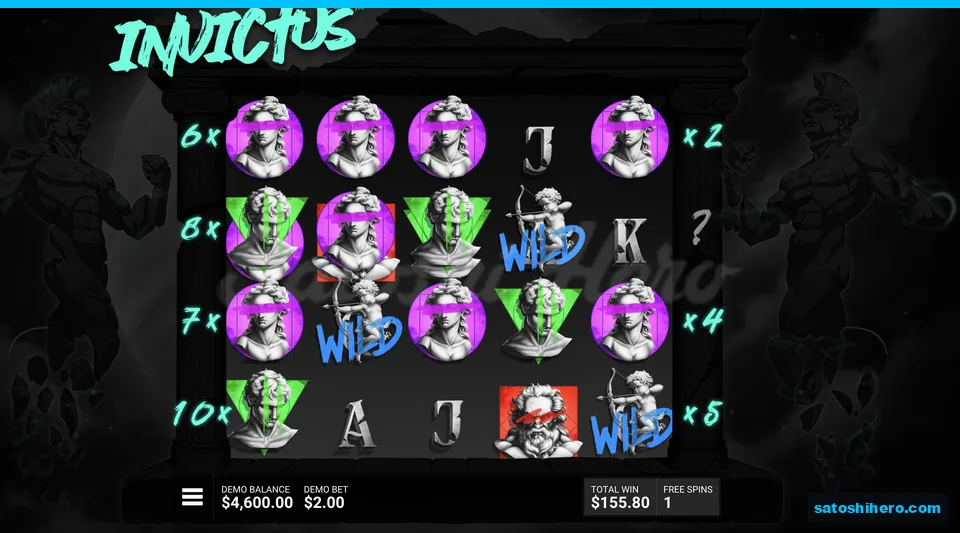 Busts and Wilds fill grid with multipliers