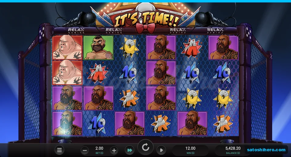 Fighter stacks pay twelve dollars across the cage