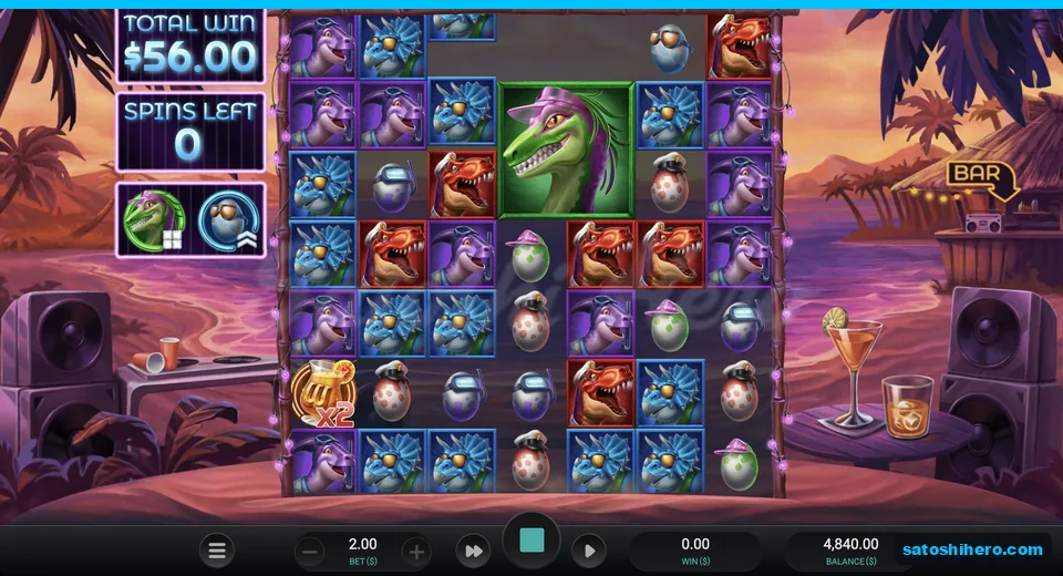 Expanded raptor and x2 Wild on grid