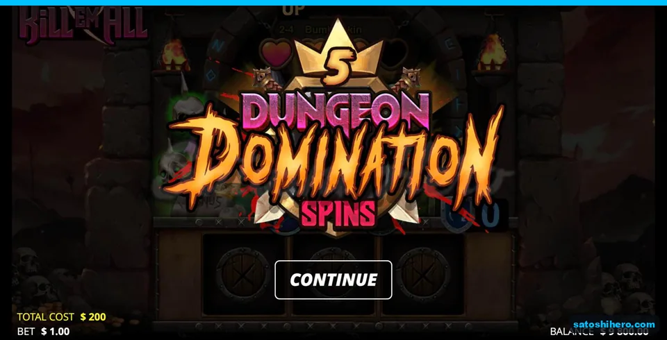 Crowned sign opens five Domination spins