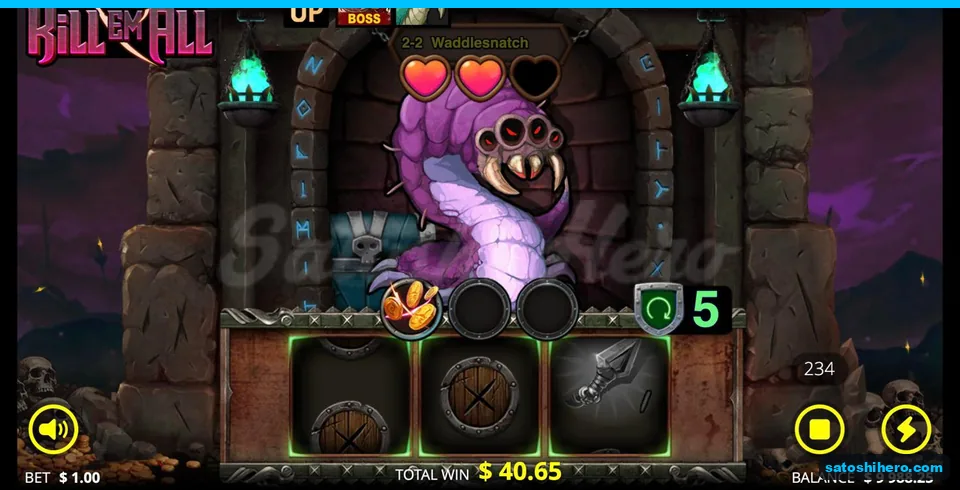 Waddlesnatch faces reels with $40.65 banked
