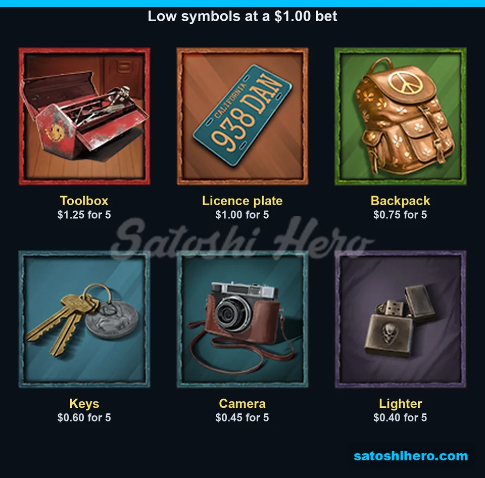 Toolbox plate backpack keys camera lighter pays