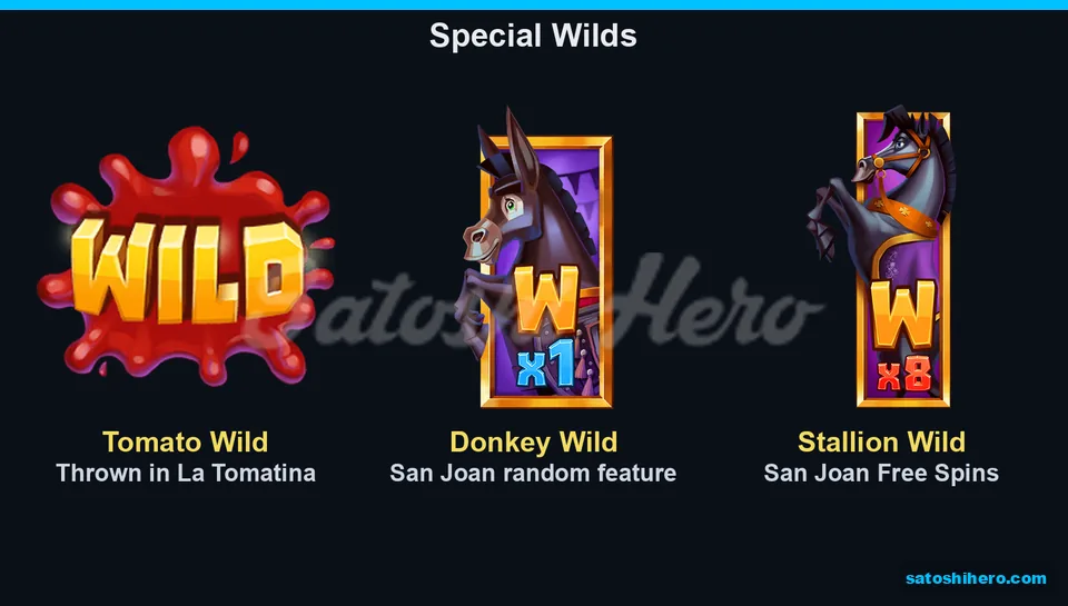 Tomato, Donkey and Stallion Wilds appear