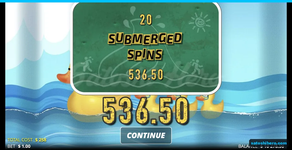 Result sign shows 536.50 payout