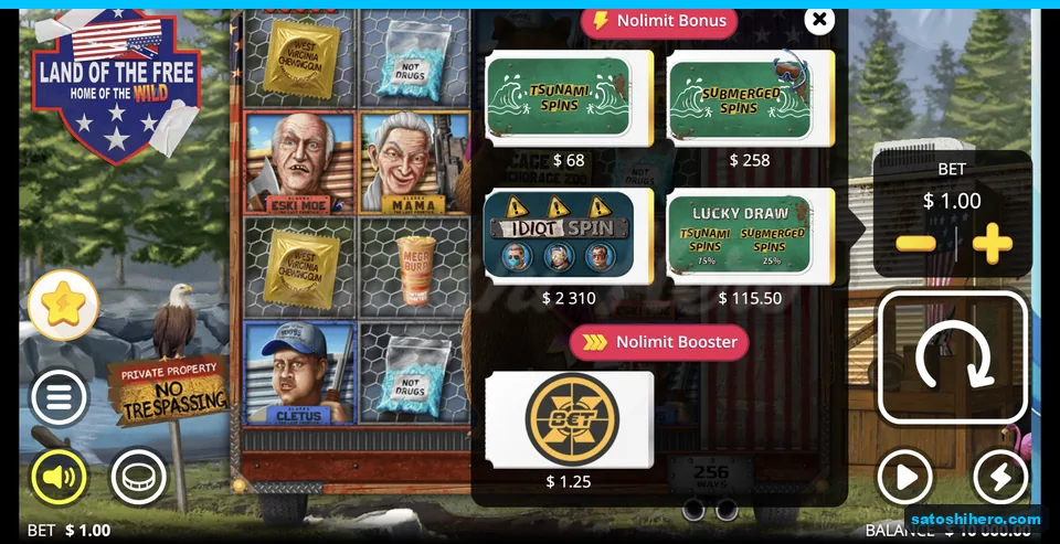 Lightning menu lists five buy prices