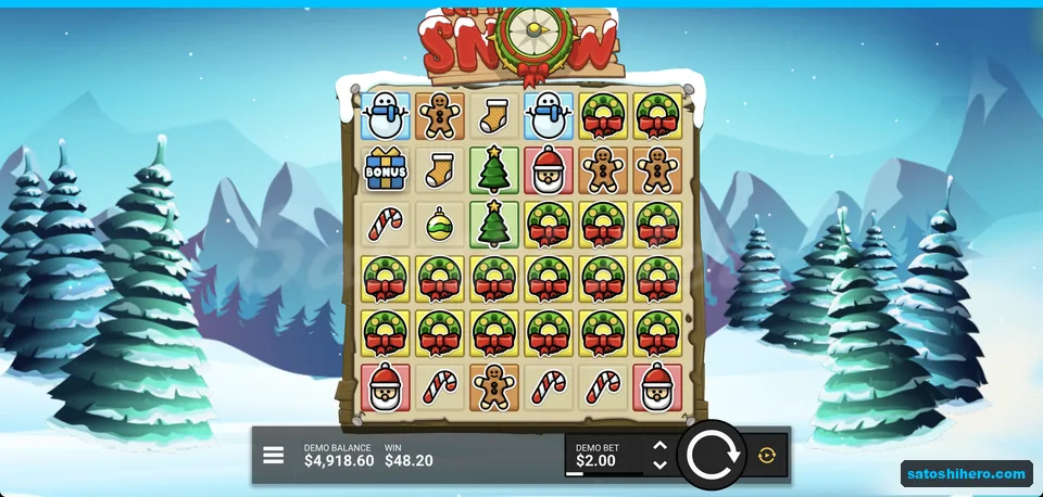 Wreath rows cover grid with forty eight dollar win