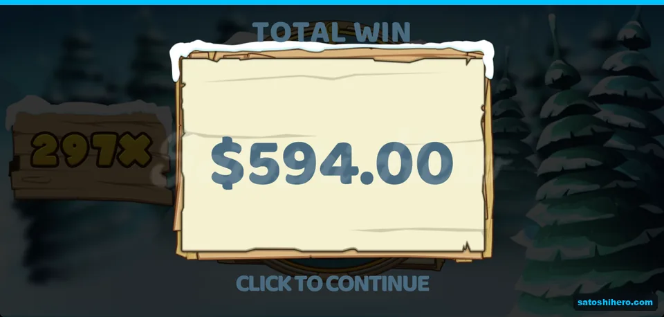 Total win screen shows five hundred ninety four dollars