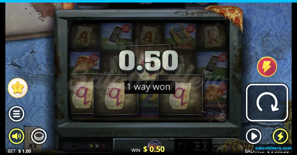 Ransom-note Q symbols pay a small win