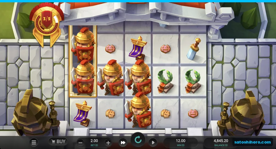Legionaries land for a twelve dollar line win
