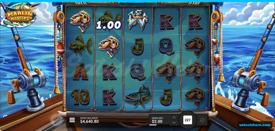 Grouper line win pays one dollar