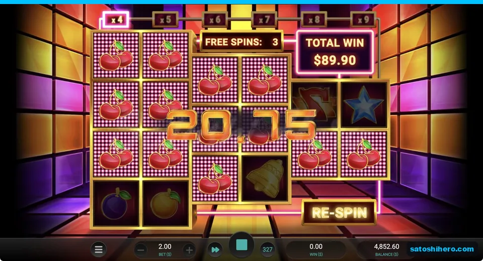 Cherries locked with $89.90 banked