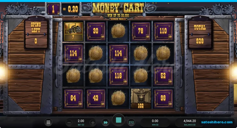 Corner payer with coin values above 100