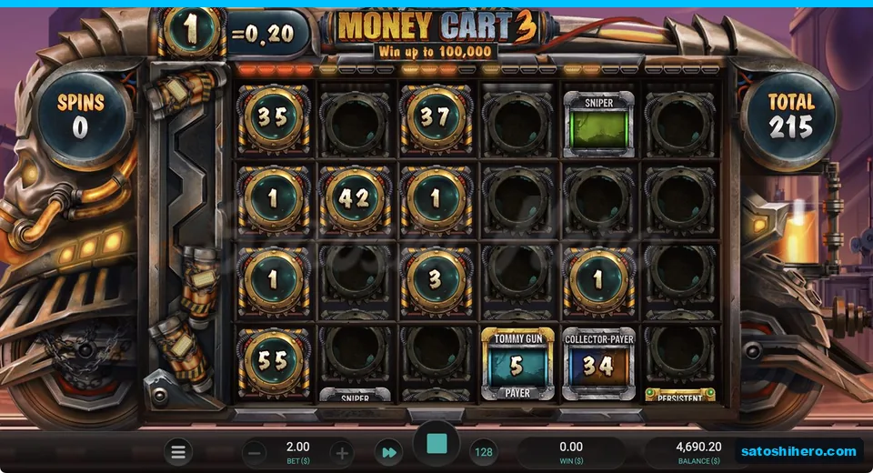 Collector-Payer and boosted coin values fill the grid