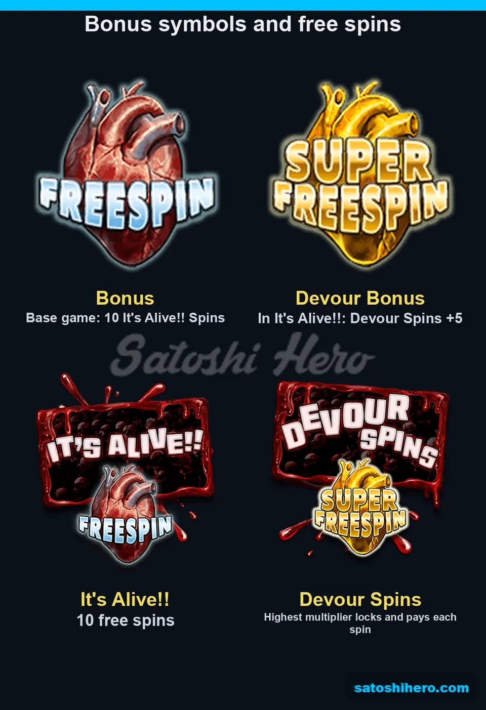 Red and gold heart symbols shown