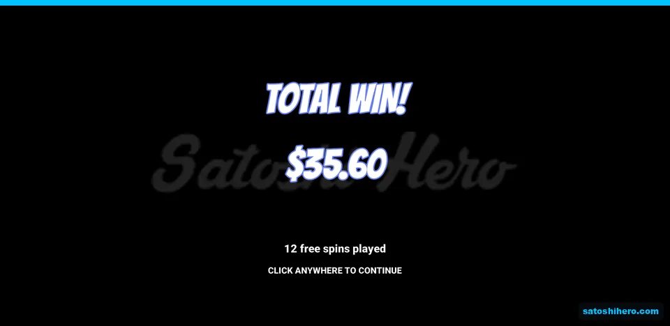 Summary screen showing thirty-five dollars total
