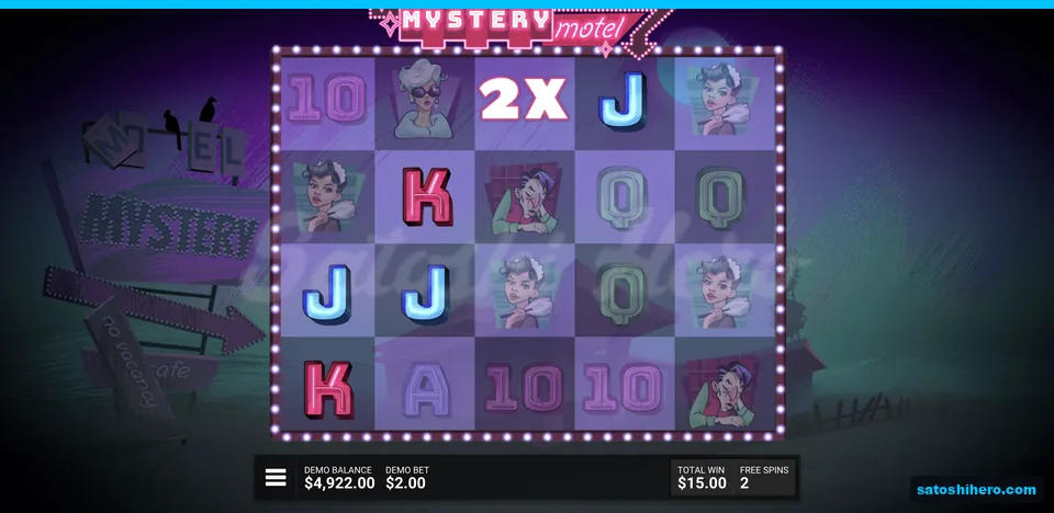 Top-row Wild multiplier during free spins