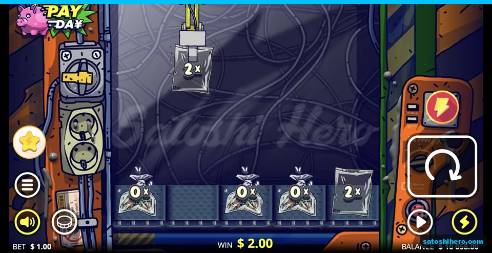 Claw lifts 2x bag for two dollars