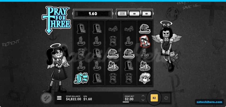 Gravestones line win shows $1.60 total